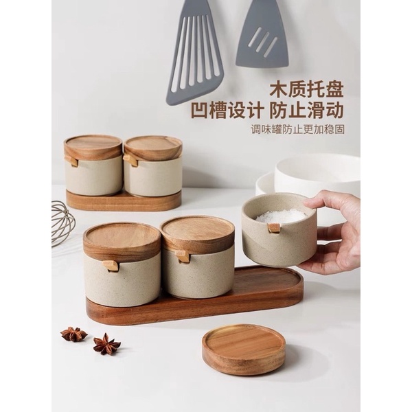 Hũ gia vị phong cách vintage