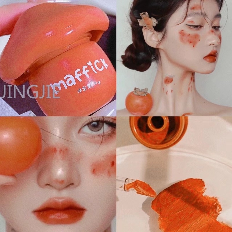 Nấm Mỏng Màu Xanh® Son Môi Lì Cọ Trang Điểm Bằng Silicone Tiện Dụng Chất Lượng Cao