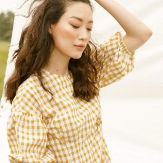 Đầm Cocosin Yellow Checked