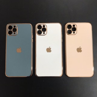 Ốp dẻo viền vuông giả IPhone 12 bảo vệ camera