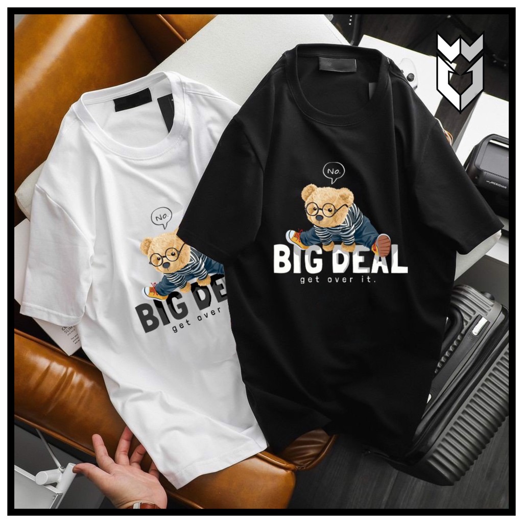 【FREE SHIP】Áo thun nam nữ Unisex tay ngắn in BIG DEAL, vải cotton co dãn 4 chiều - GW SHOP