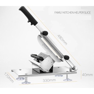 [Rẻ Vô Địch] Máy Thái Thịt Đông Lạnh Loại Lớn Bằng Thép Inox - Kioviets