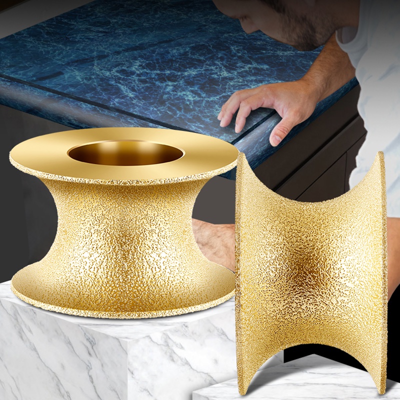 Đĩa Mài 20mm Cạnh Tròn Đường Kính 75mm Chuyên Dụng Cho Máy Mài Đá Hoa Cương