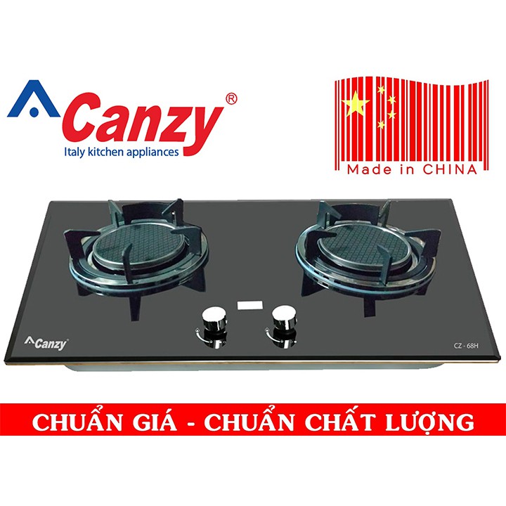 Bếp gas âm hồng ngoại Canzy CZ 68H Hàng chính hãng