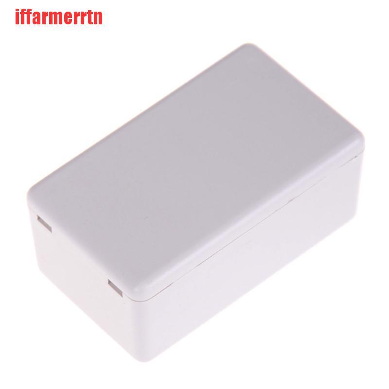 Hộp Điện Bằng Nhựa Chống Thấm Nước Màu Trắng Kích Thước 60 * 36 * 25mm