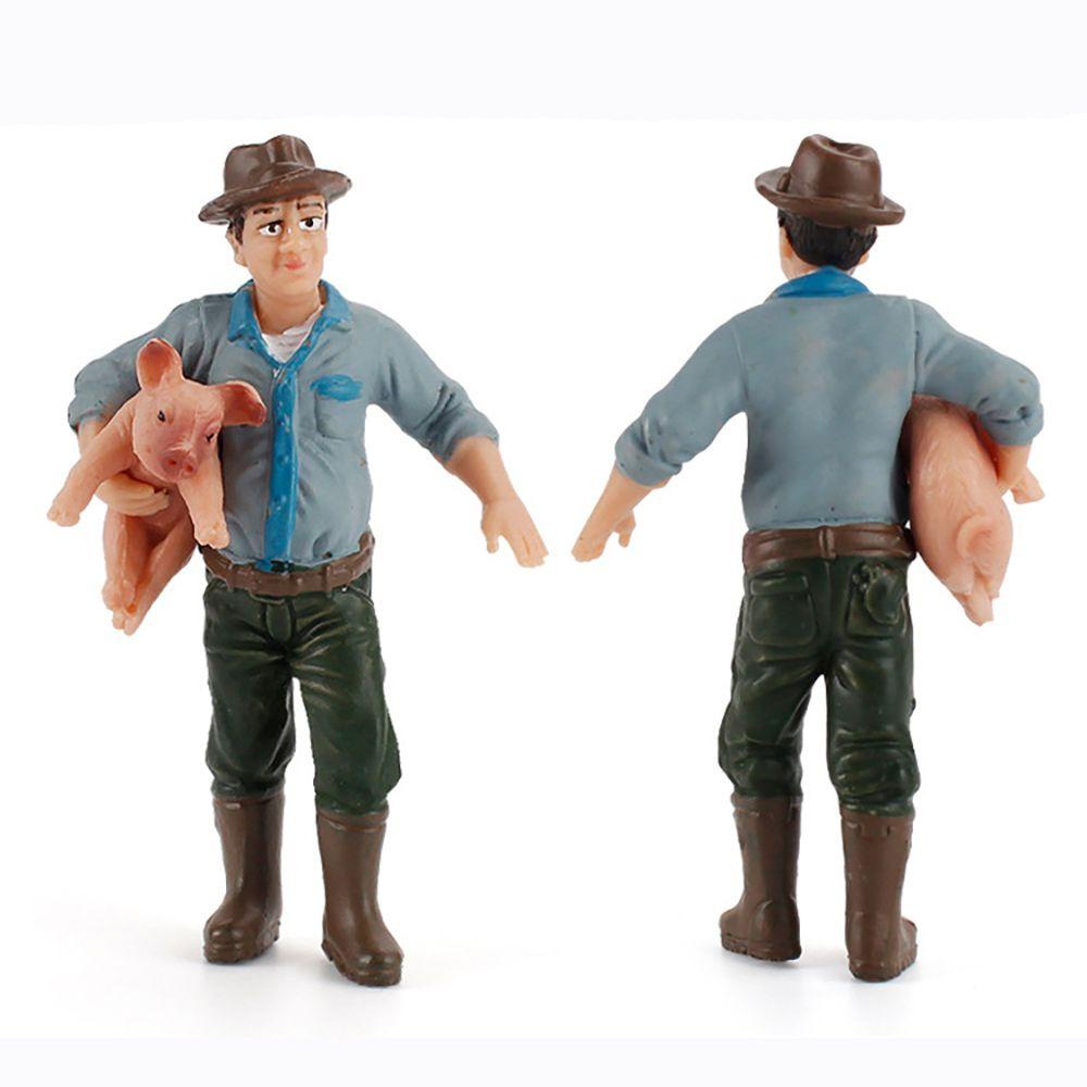 1 Bộ Mô Hình Đồ Chơi Chú Heo Nông Trại Đánh Lửa Dành Cho Trẻ