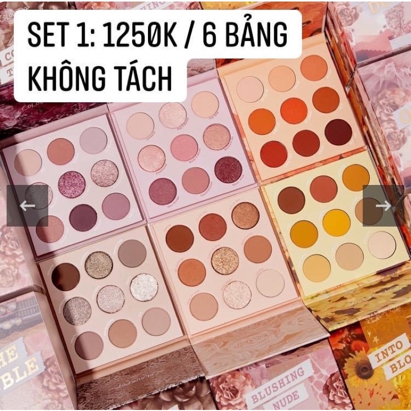 [TRẢ ORD] BẢNG PHẤN MẮT COLOURPOP 9 Ô