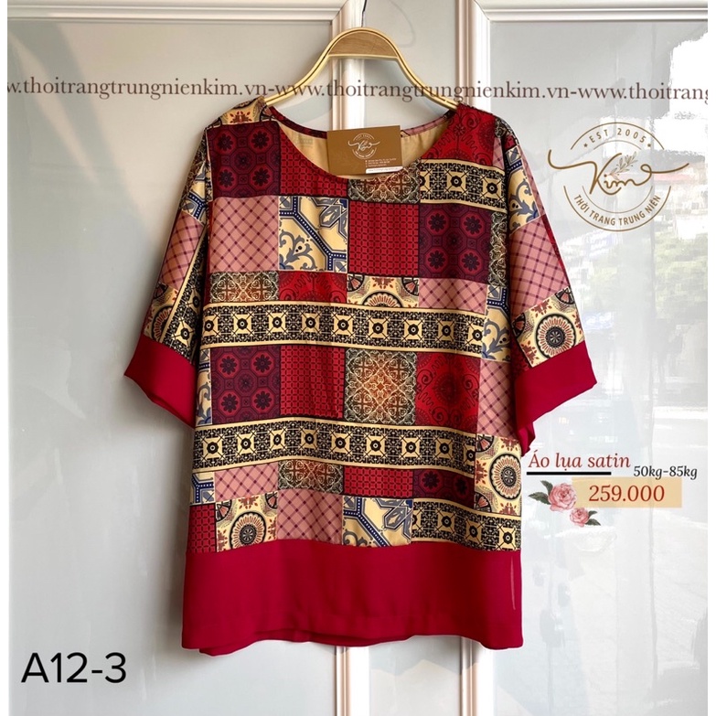 Áo lụa trung niên Bigsize | BigBuy360 - bigbuy360.vn