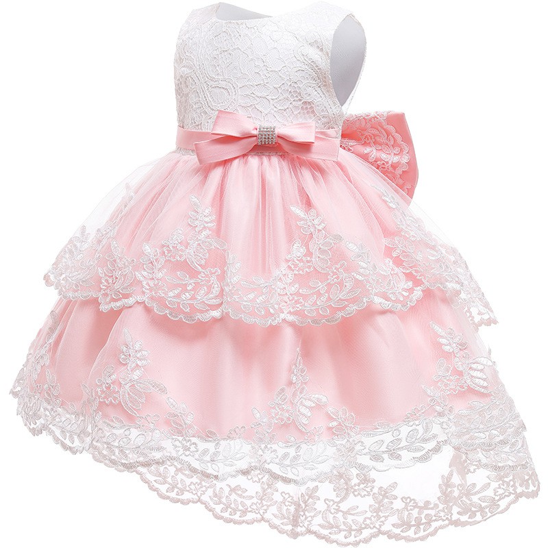 kids clothing baby girl party dress girls dress floral princess party birthday kid girls dresses children girl party wear western dress