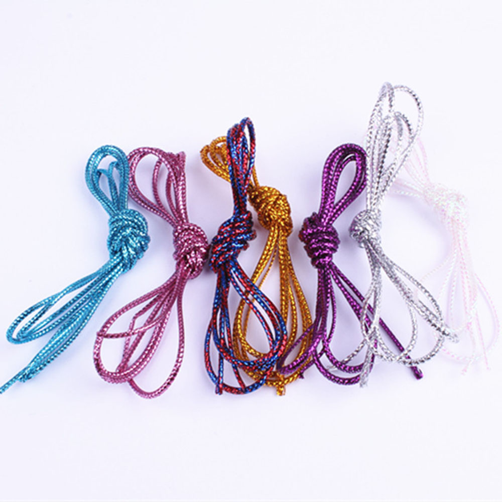 [Hàng mới về] Set 10 dây tết tóc co dãn trang trí cho nữ 1m