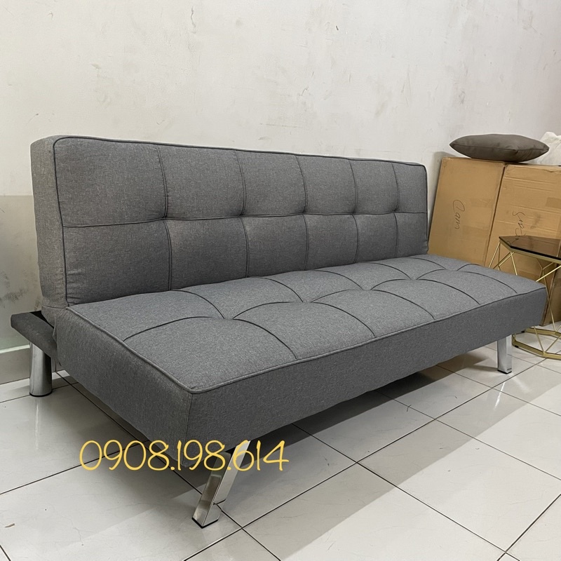 Thanh lý xả kho ghế Sofa Bed Giá Rẻ - Sofa Giường chân kim loại hàng xuất nguyên thùng giấy