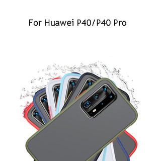 Ốp lưng màu nhám cho điện thoại Huawei P40/Pro