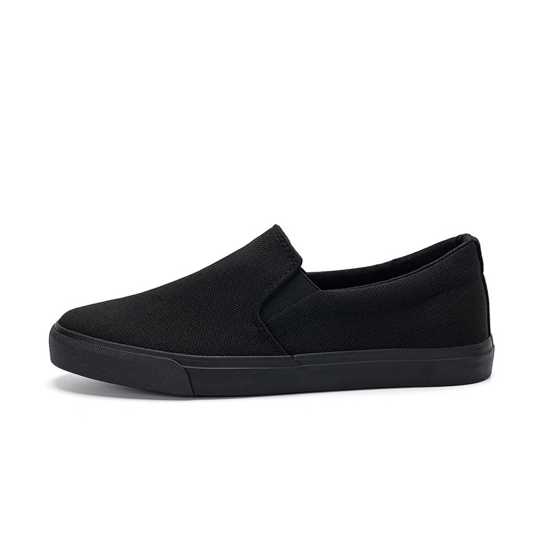 Slip on nam - Giày lười vải nam LEYO - Vải polyester màu đen full và xanh than full - Mã SP A7522 | BigBuy360 - bigbuy360.vn