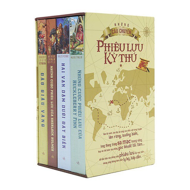 Sách - Combo: Những Câu Chuyện Phiêu Lưu Kỳ Thú 1 (4 cuốn)