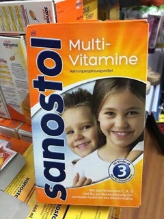 COMBO SANOSTOL MULTI-VITAMIN SỐ 1 VÀ SỐ 3