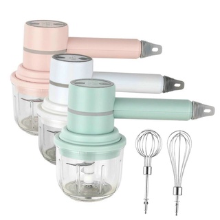 Máy xay thịt, đánh trứng mini cầm tay