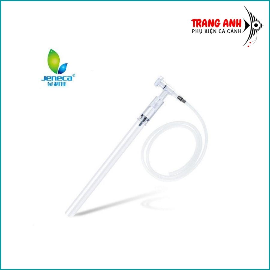 Thiết bị vệ sinh hồ cá Jeneca AS-666B, bộ hút cặn và thay nước bể cá đa năng