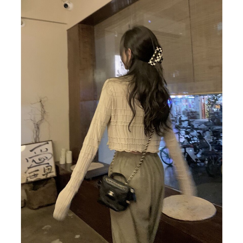 NZN Áo Khoác Cardigan Chống Nắng Phong Cách Retro Cho Nữ Có 3 Màu Sắc Chọn Lựa