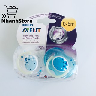 Ty ngậm chỉnh nha đầu dẹt Philips Avent Ultra Air [Cam kết chính hãng]
