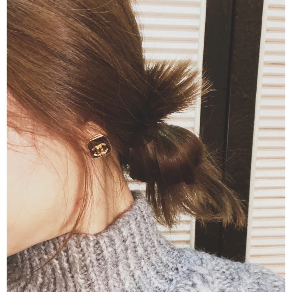 Bông Tai Hình Vuông Phong Cách Cổ Điển Vintage Thời Trang Cho Nữ