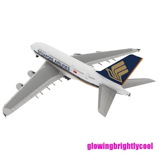 Mô Hình Máy Bay Giấy 3d A380 Tỉ Lệ 1: 300