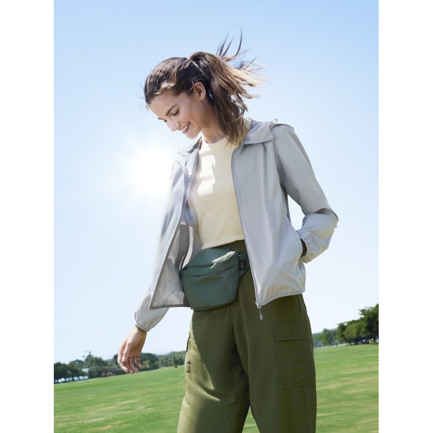 (UNIQLO Nhật  chính hãng) NAM/ Nữ - Túi đeo chéo/ Túi đeo hông bằng vải  Uniqlo Singlestrap Backpack