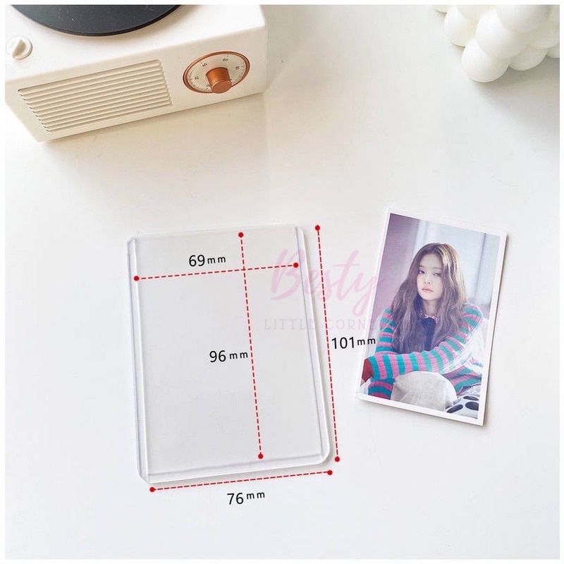 Toploader A7, B8 - Top bảo vệ card Kpop Anime - Bảo vệ thẻ bài boardgame Kpop A7 nguyên seal - bọc card anime