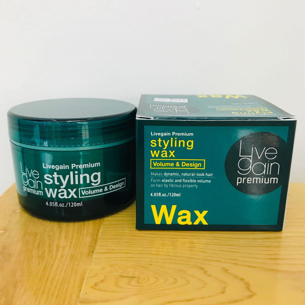 SÁP MỀM LIVEGAIN PREMIUM STYLING WAX- VOLUME &amp; DESIGN 120G