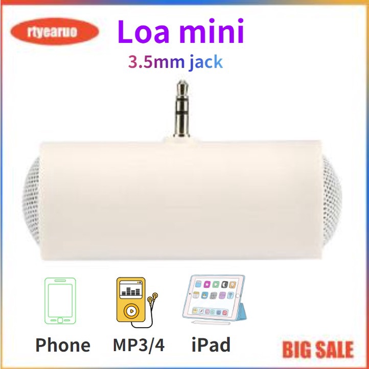 Loa mini di động, Loa di động với chất lượng âm thanh tốt Loa mini tiện dụng cho điện