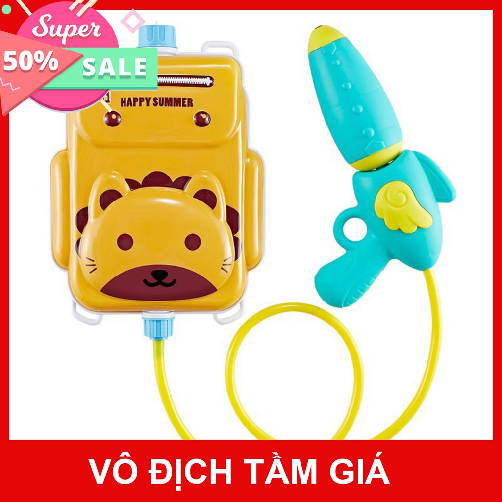 Balo súng bắn nước các nhân vật hoạt hình, động vật cute dễ thương cho bé Hottrend JIMADO SF1579