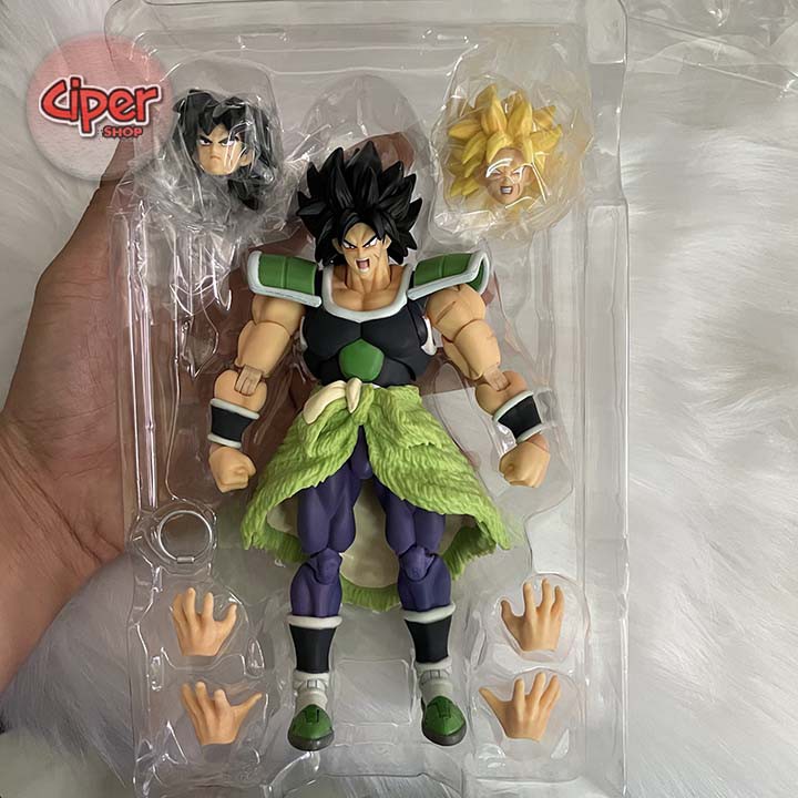 Mô hình Broly Super SHF - Mô hình Dragon Ball - Figure Action Broly SHF