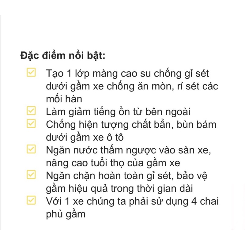 Xịt  phủ gầm ô tô xe hơi chống ồn, chống gỉ sét gầm hốc bánhs xe chính hãng 3M, bảo dưỡng khoan máy CHỨNG NHẬN BỞI SGS