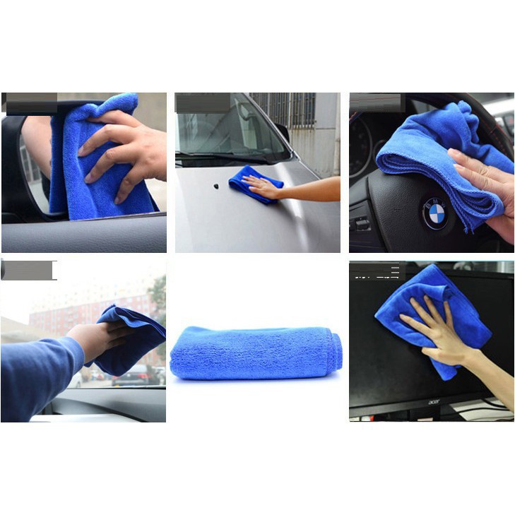 Khăn lau đa năng loại bé 30x30cm không rụng bông