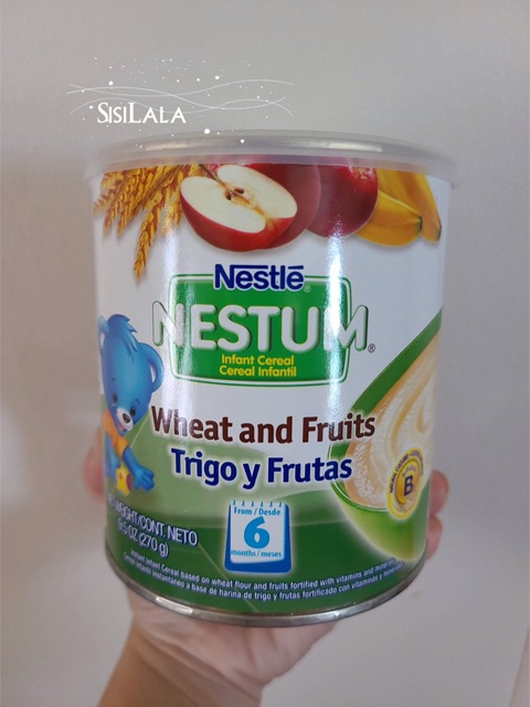 Bột ăn dặm Nestle Nestum 270g cho bé 6m+