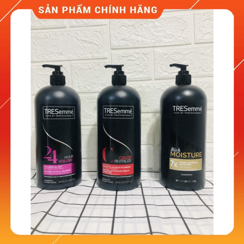 Dầu gội - xả TRESemme 1,15L nội địa Mỹ (CÓ TEM PHỤ)