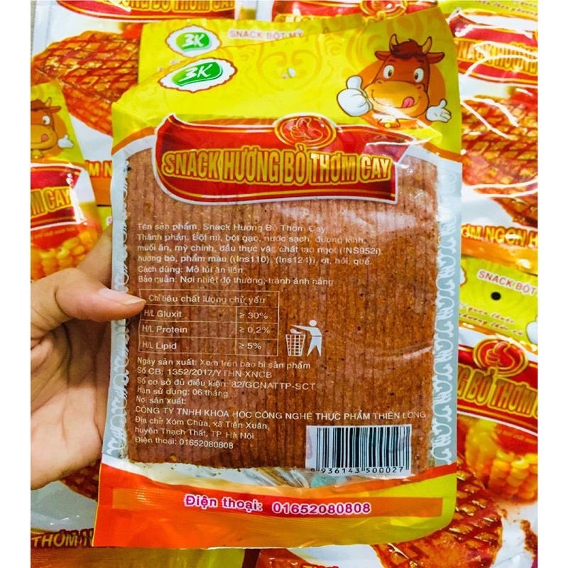 Snack Sườn Bò Miếng Thơm Cay - Quẩy Bò Xé Cay Siêu Ngon Siêu Ngon - đồ ăn vặt tuổi thơ ĂN LÀ GHIỀN