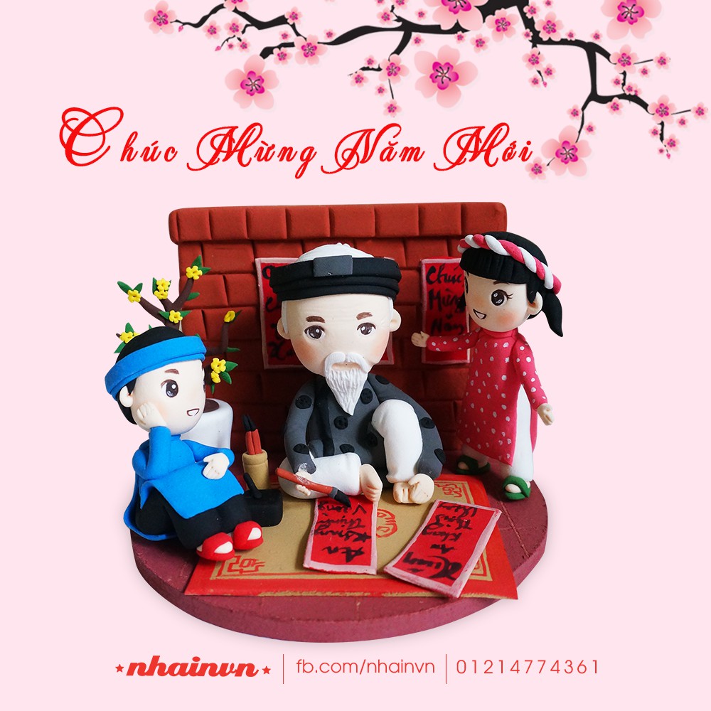 Chibi - Chibi mô hình tượng đất sét đến từ cảm xúc Đất Việt