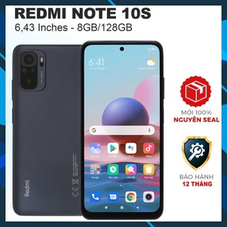 Điện thoại Xiaomi Redmi Note 10S (8GB/128GB) Chính hãng 100% Có Tiếng Việt – 1 Đổi 1 – Bảo Hành Chính Hãng 1 Năm