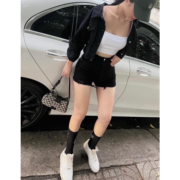 SET KAKI ĐEN 3 MÓN