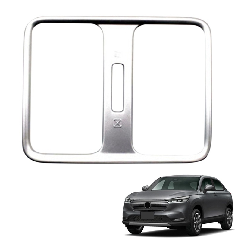 Khung Trang Trí Máy Điều Hòa Ghế Sau Xe Hơi Honda Vezel HR-V HRV 2021 2022
