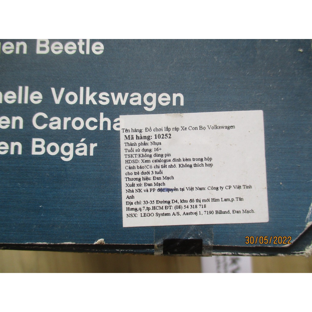 LEGO Creator Expert 10252 Xe Con Bọ Volkswagen