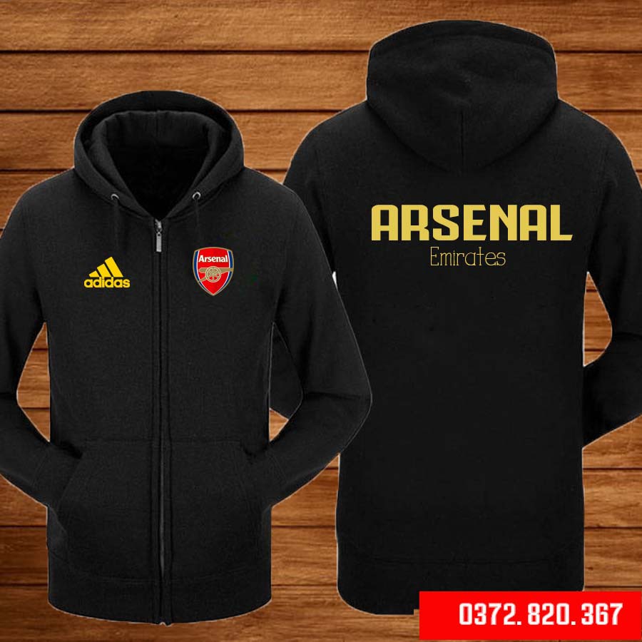 Áo khoác nỉ CLB arsenal