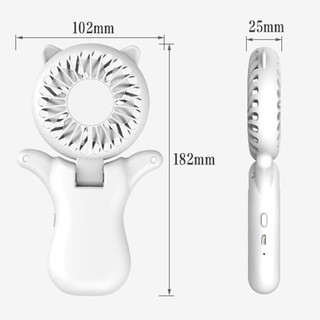 Quạt Usb Mini Đeo Cổ