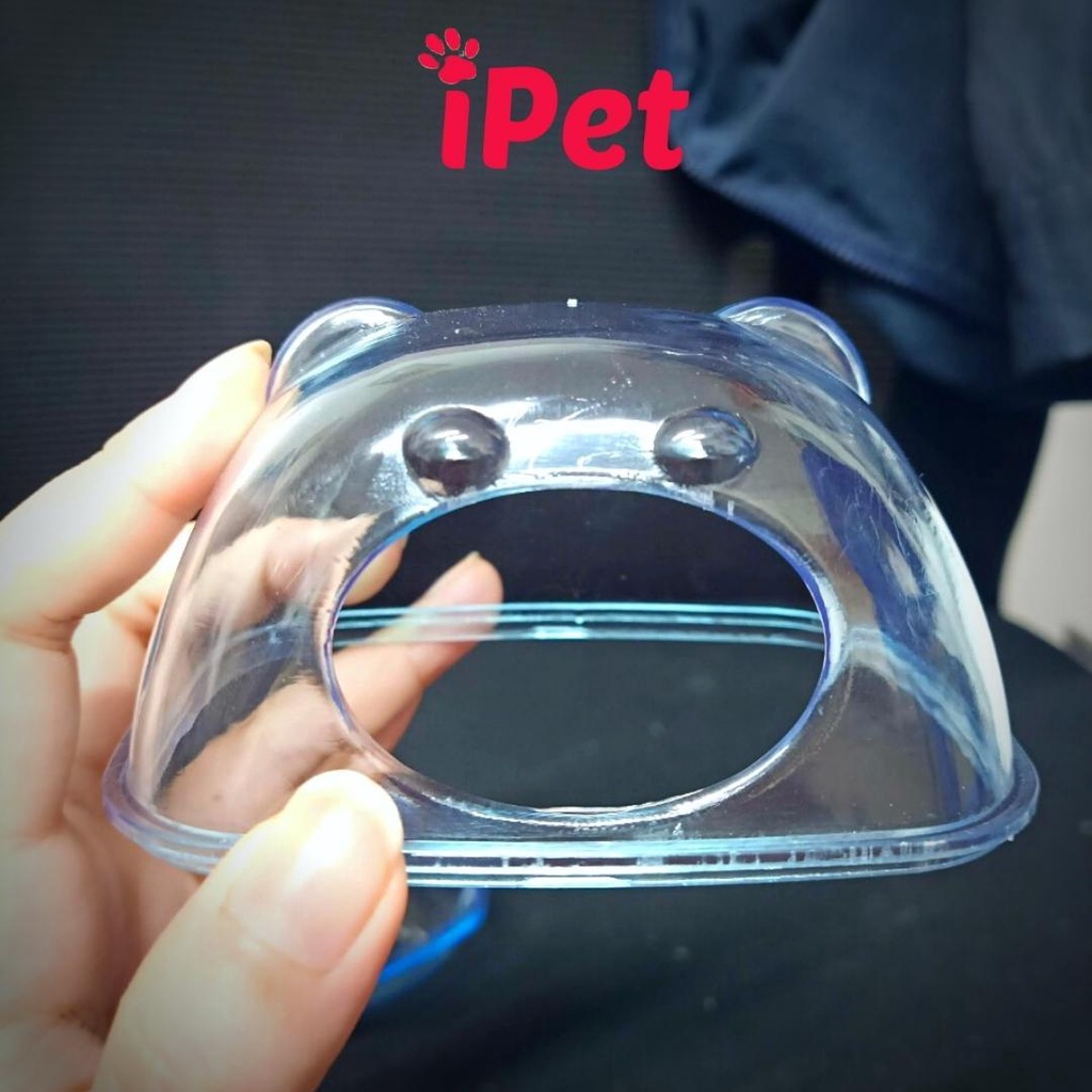 Nhà Tắm Ếch Mika Trong Suốt Dành Cho Hamster - iPet Shop