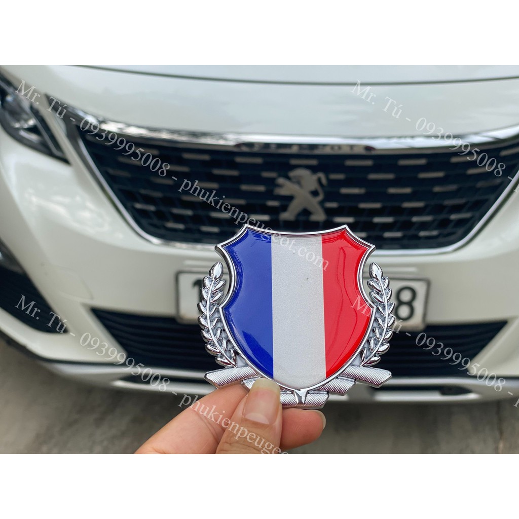 Logo dán kính xe Peugeot 5008 Peugeot 3008 All New