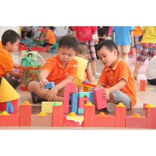 Combo 20 viên gạch đồ chơi loại nhỏ như thật cho bé thoải mái sáng tạo, chắp cánh trí tưởng tượng của bé