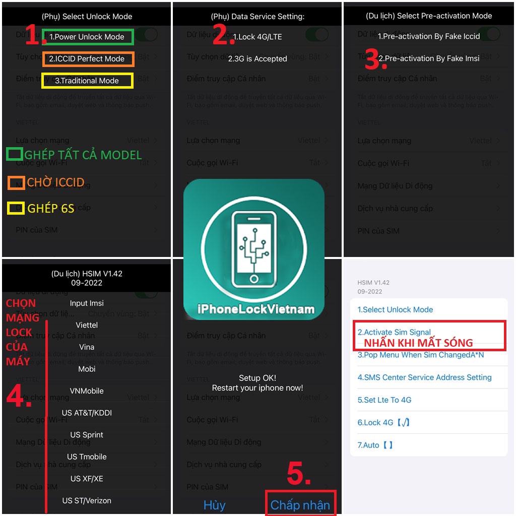 Sim ghép thần thánh 2022 Fix iP lock lên quốc tế trong 30s, cắm nhập mã iccdi active là xong