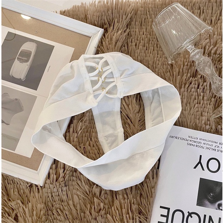 Quần lọt khe cotton cao cấp dây đan cách điệu B2-12