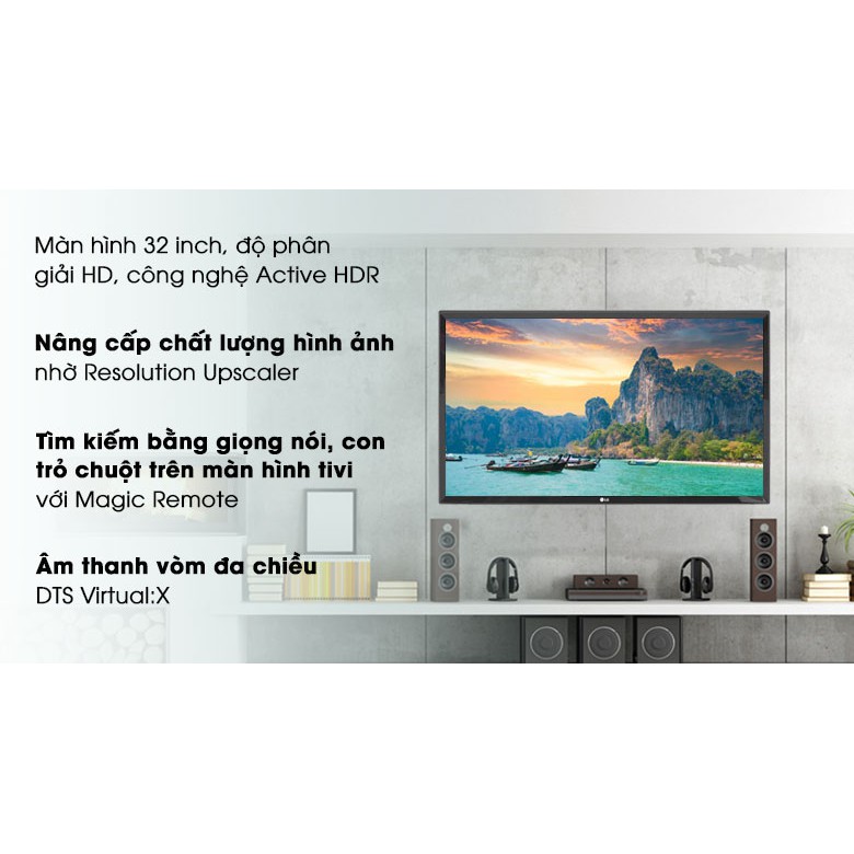 Smart tivi LG 32 inch 32LM570BPTC kết nối wifi, xem YouTube (MỚI 100%, BẢO HÀNH CHÍNH HÃNG TẬN NHÀ)