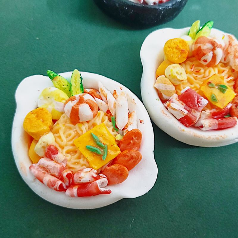 Móc khoá lẩu Sukiyaki và Tobokki